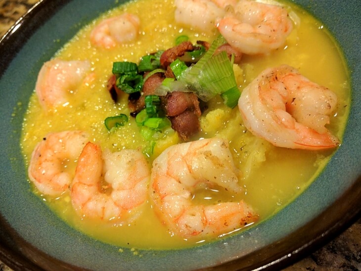 Shrimp and Cauliflower Chowder