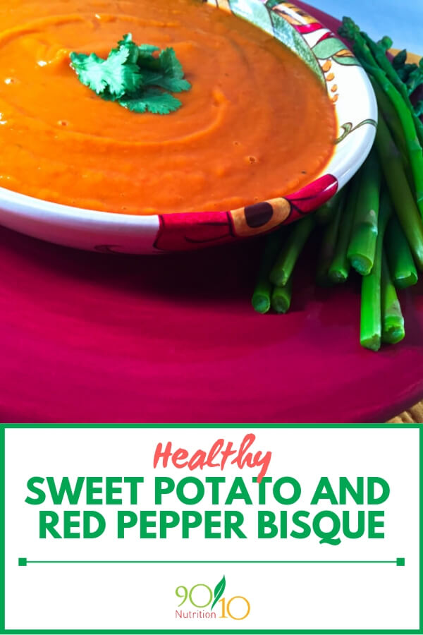 Sweet Potato and Red Pepper Bisque