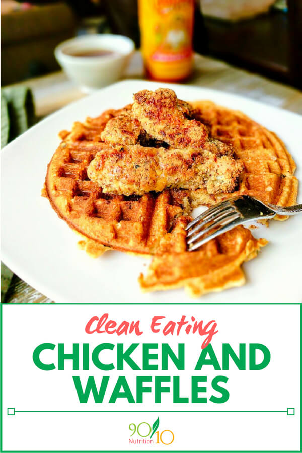 Healthy Chicken and Waffles