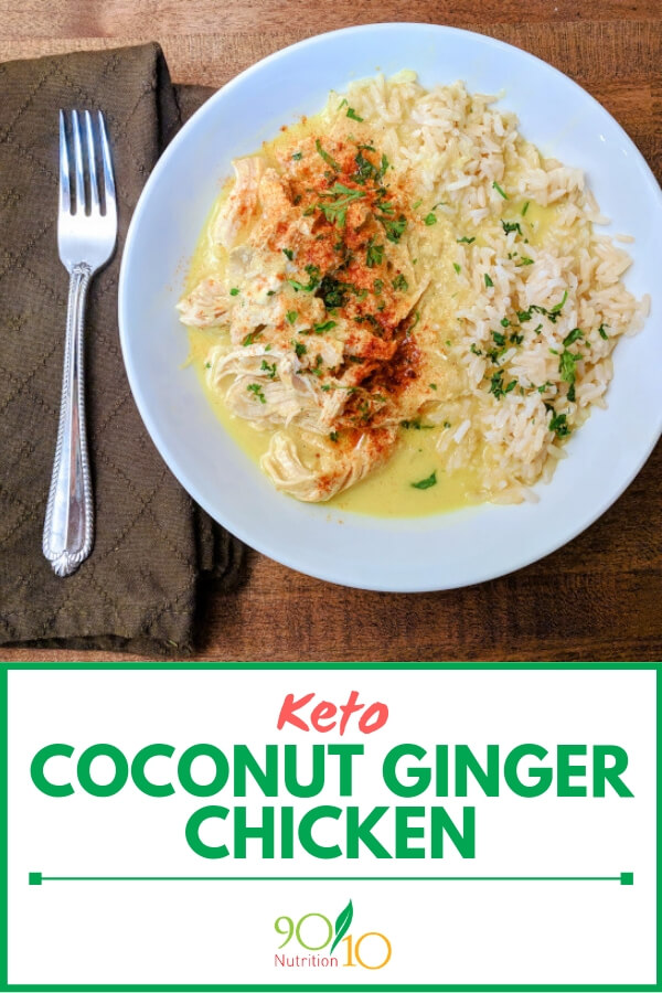 Keto Coconut Ginger Chicken