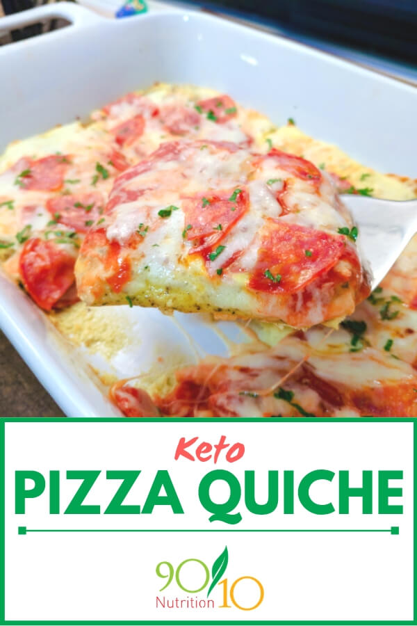 Keto Pizza Quiche