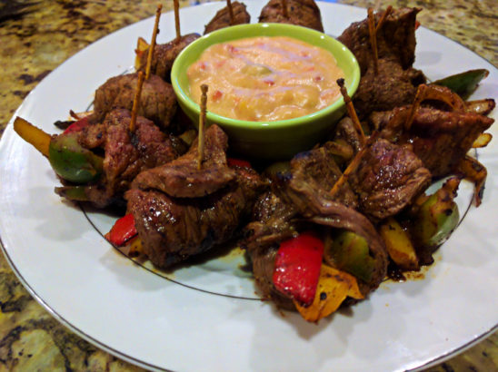 Steak Fajita Rollups