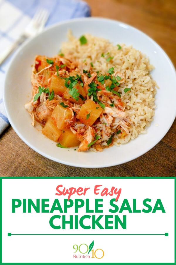 Simple Pineapple Salsa Chicken