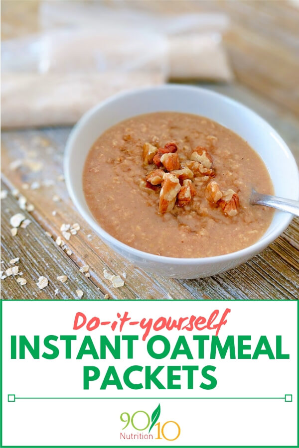 DIY Instant Oatmeal Packets