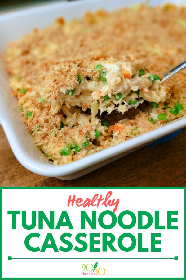healthy tuna noodle casserole