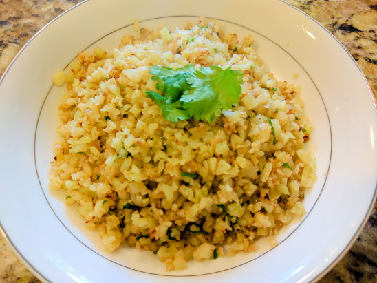 Cilantro Cauliflower Rice