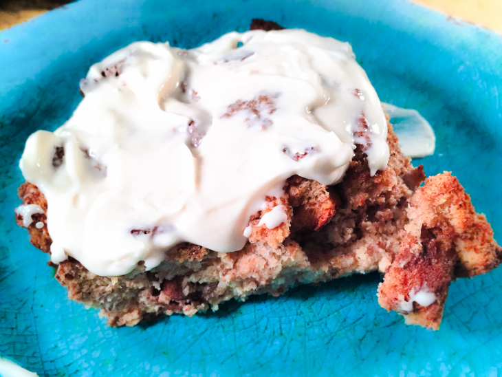 cinnamon roll french toast casserole