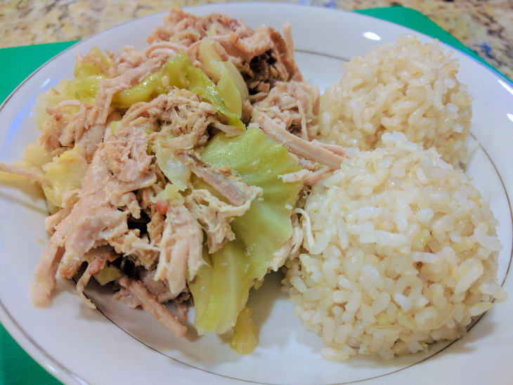 Instant Pot Kalua Pork and Cabbage