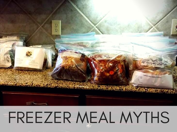 Freezer Meal Myths