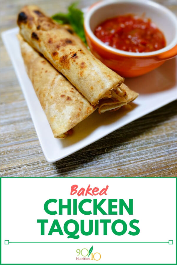 baked chicken taquitos