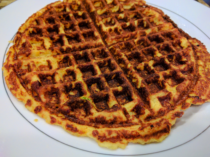 Gluten Free Savory Waffles