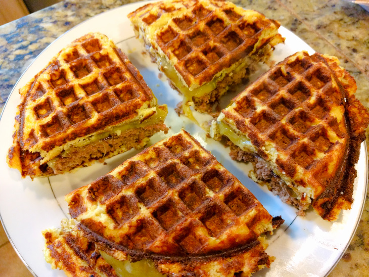 Gluten Free Waffle Burger