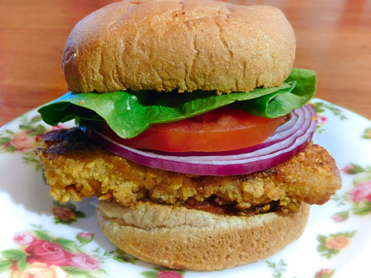 Healthy Cajun Fish Sandwiches