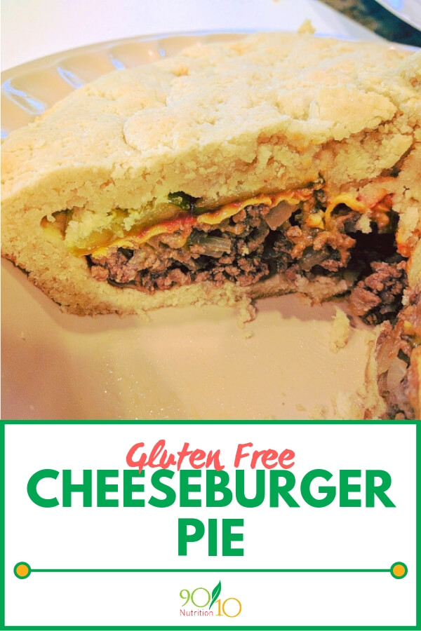 gluten free cheeseburger pie