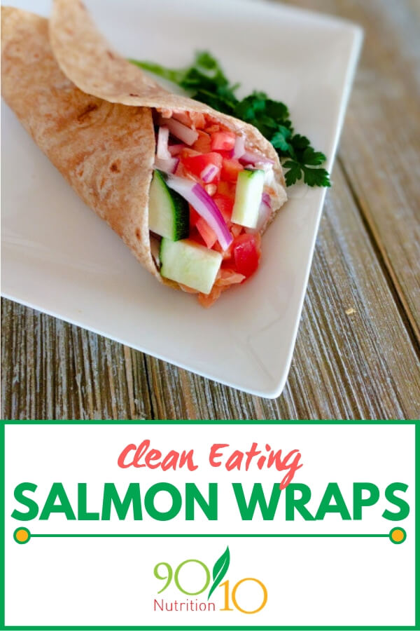 Healthy Salmon Wraps