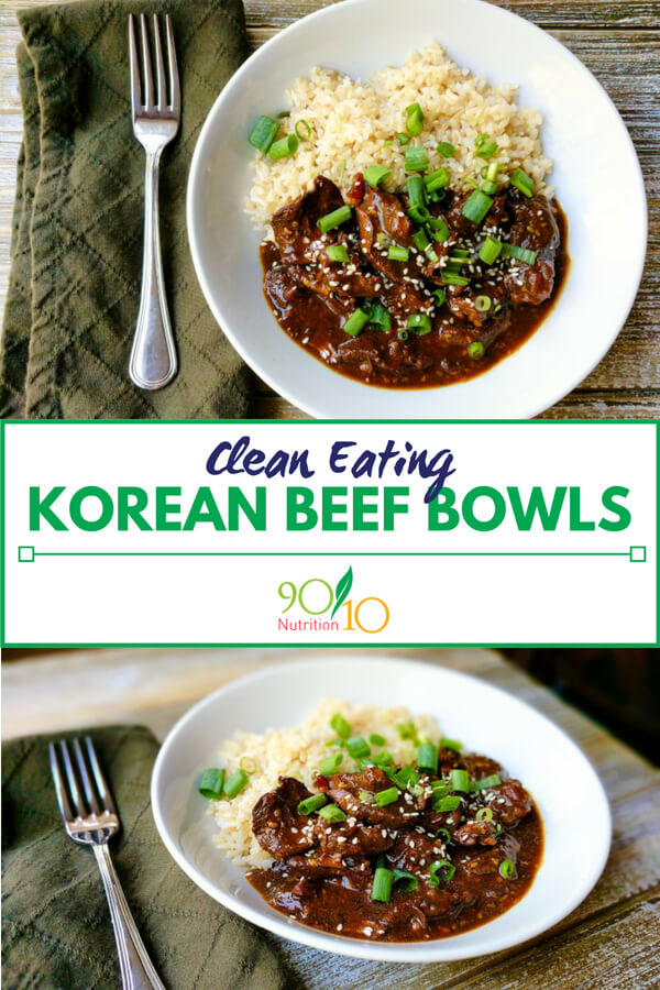 korean beef bowls