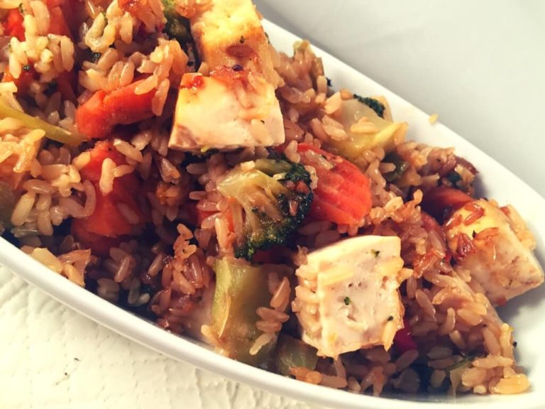 clean eating tofu teriyaki