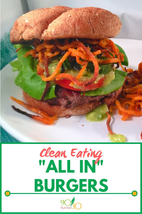 Clean Eating All-In Burgers