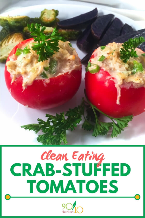 crab-stuffed tomatoes