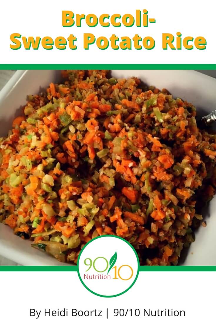 Broccoli-Sweet Potato Rice