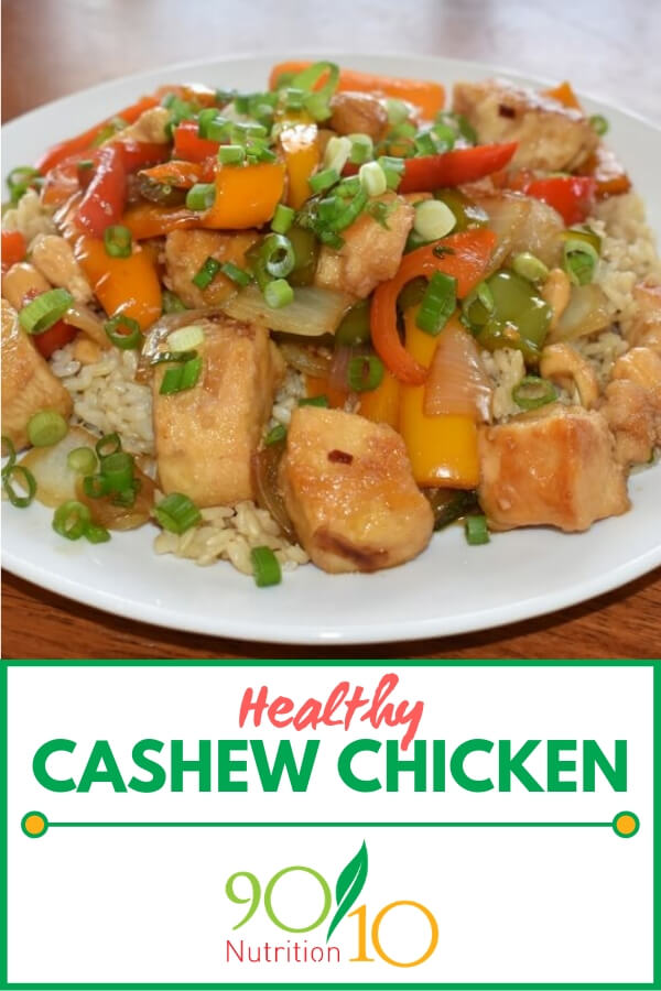 Healthy Cashew Chicken