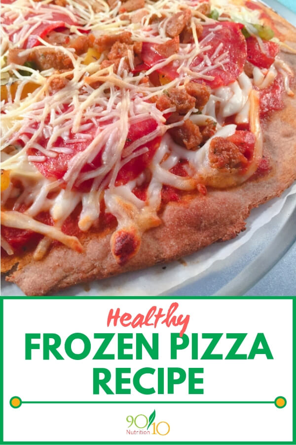 healthy frozen pizza recipe
