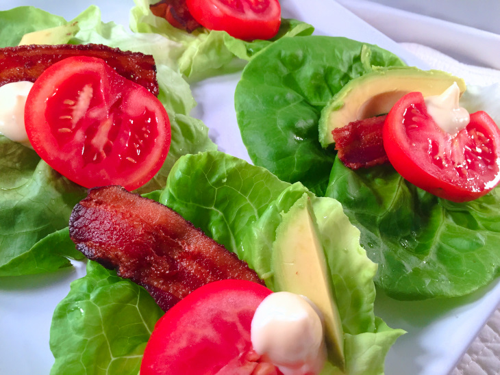 blt lettuce wraps