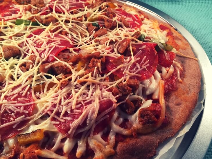 healthy frozen pizza recipe clean eating 90 10 nutrition