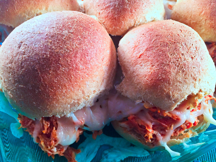 Healthy Chicken Parmesan Sliders