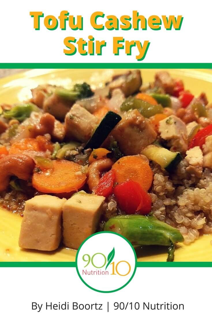 tofu cashew stir fry