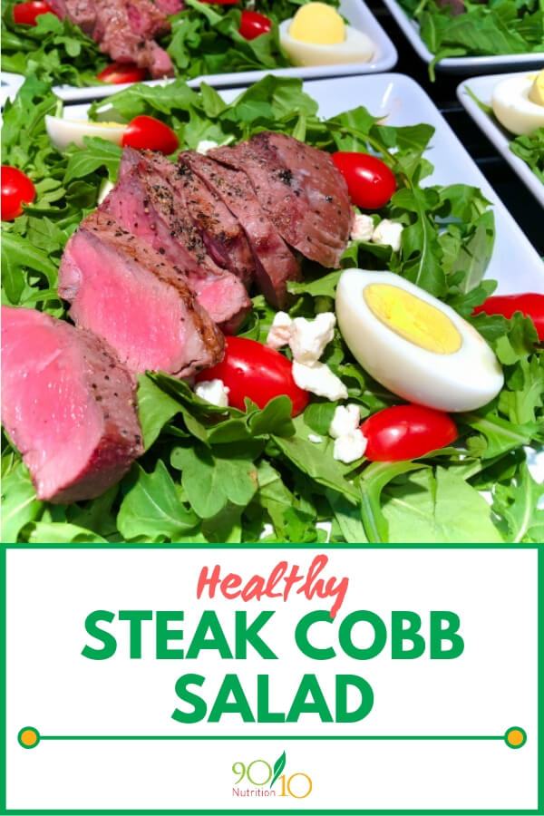healthy cobb salad