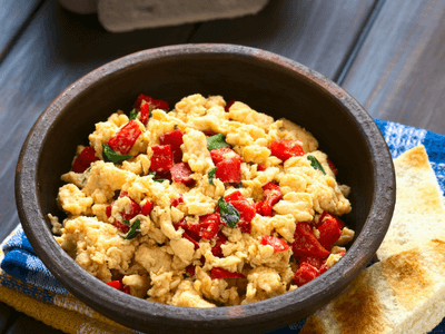 quick Veggie Scramble