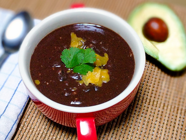 instant pot black bean soup