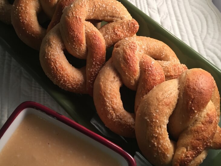 healthy soft pretzels