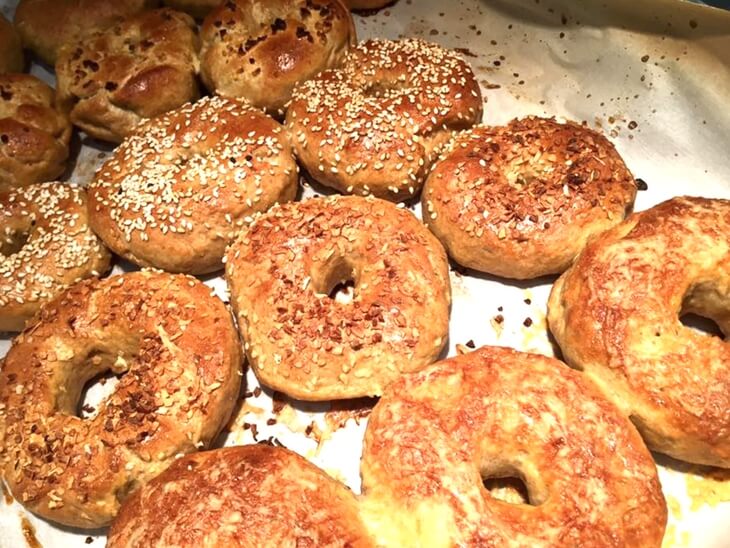 clean eating bagels