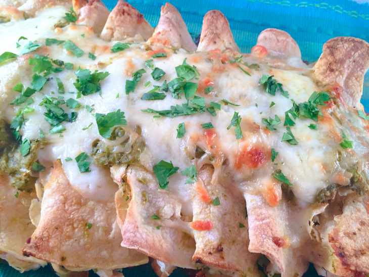 Chicken Enchiladas Suizas