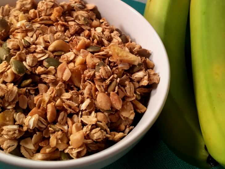 nutty monkey granola