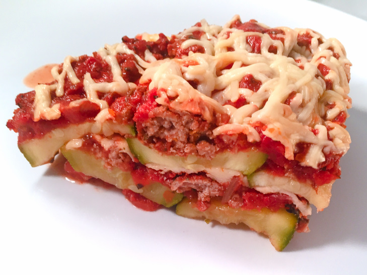 zucchini beef parmigiana