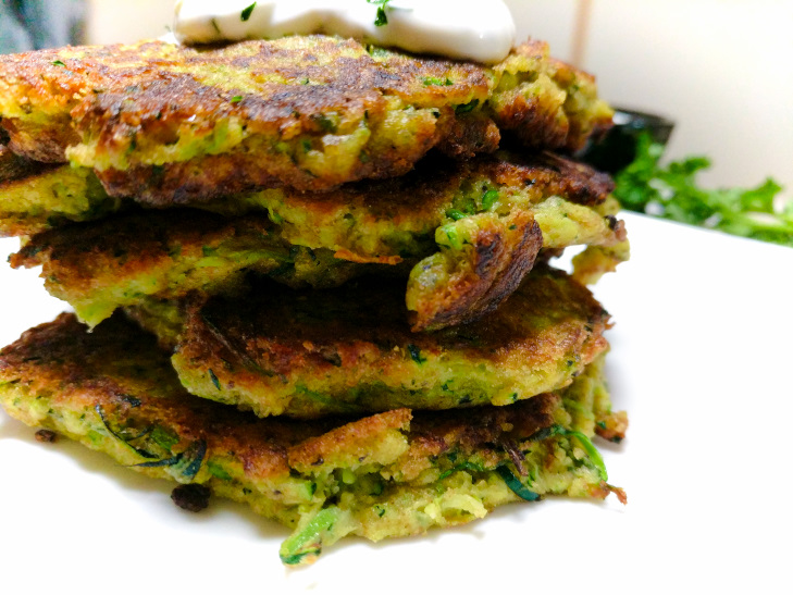 healthy Zucchini Fritters