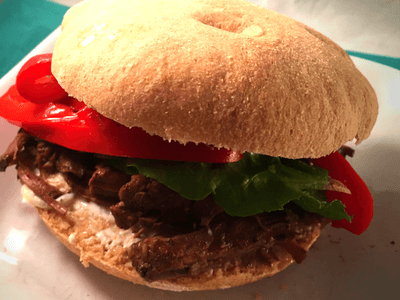 healthy roast beef sandwiches