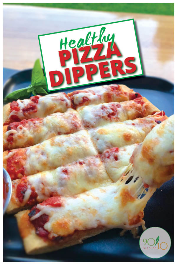 Healthy Pizza Sticks - Pizza Dippers - 90/10 Nutrition