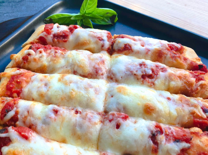 healthy pizza bread sticks