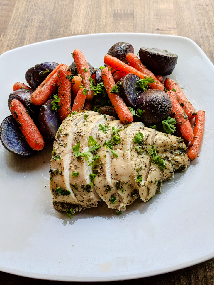 sheet pan ranch chicken