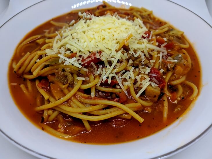 Healthy Spaghetti Soup
