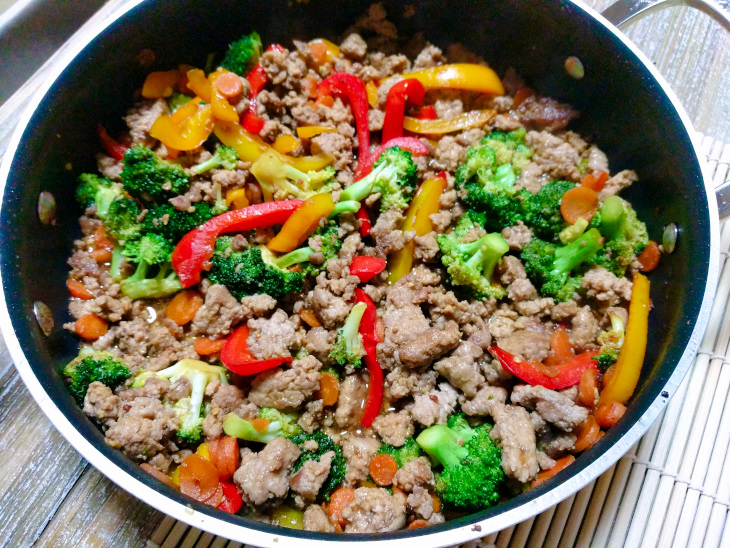 healthy ginger pork stir fry