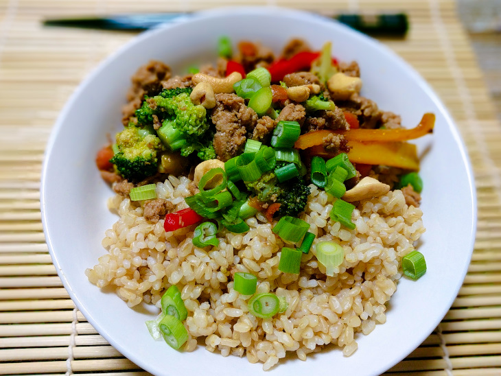 healthy ginger pork stir fry