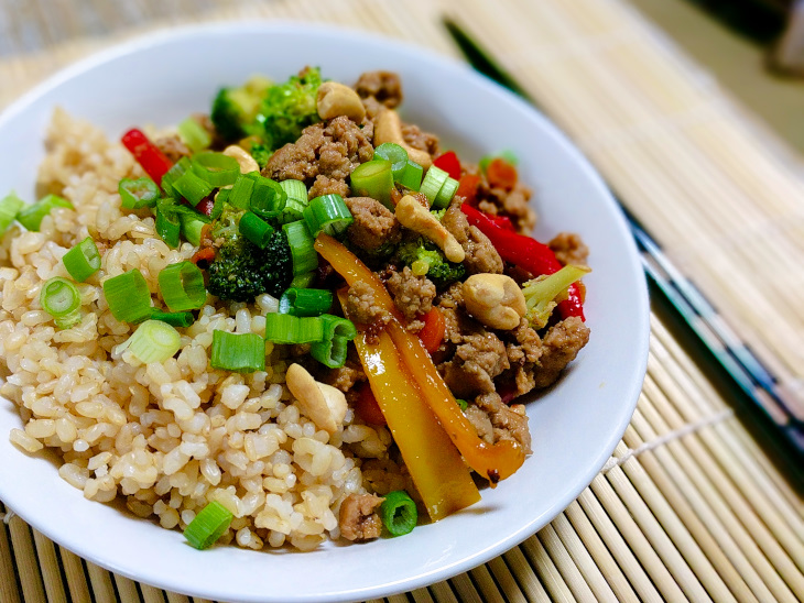 healthy ginger pork stir fry