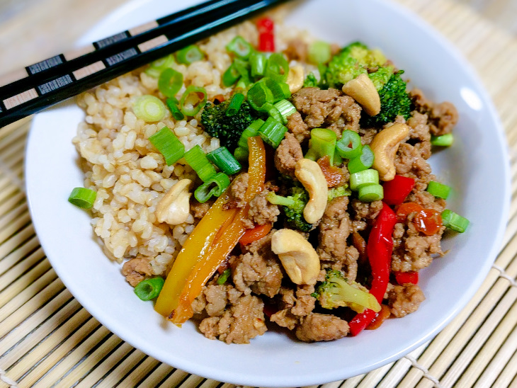 healthy ginger pork stir fry