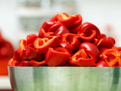 Roasted Red Bell Peppers