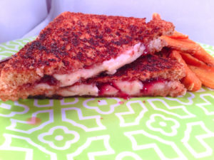 Blackberry-Brie Grilled Cheese Sandwiches